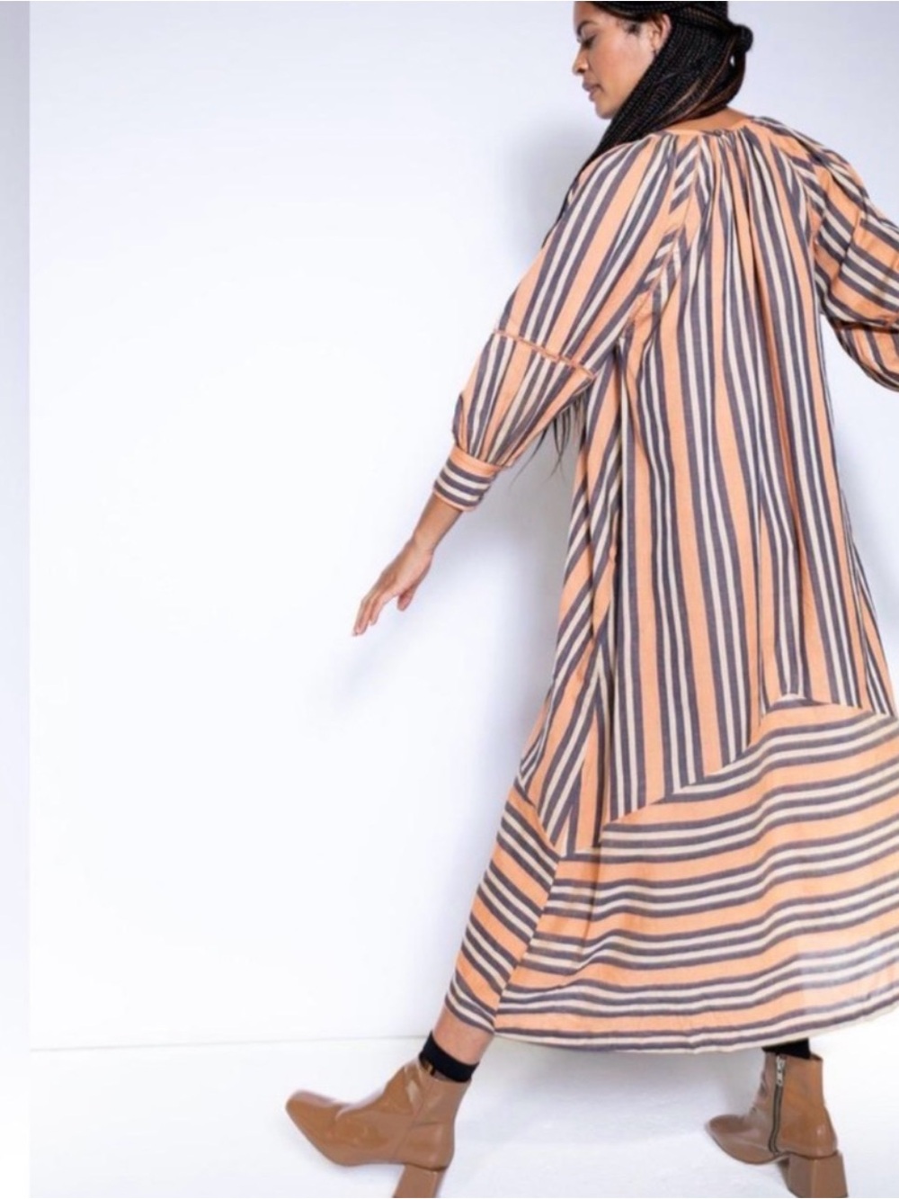 Seek Collective - Thistle Dress in Persimmon SEE DESCRIPTION